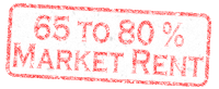65-80% Market Rent